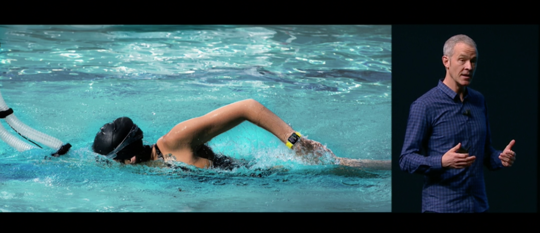 can you swim with the apple watch series 2